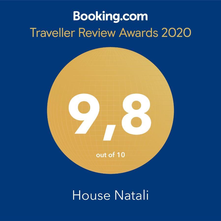 House Natali 70M From The Beach - Free Ev Top Up Rtina Bagian luar foto